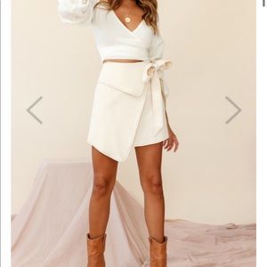 Wrap Skirt From Selfie Leslie